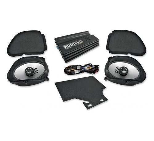 Hogtunes Road Glide Ultra versterkerluidsprekerset 11-13 FLTRU en 98-13 FLTR