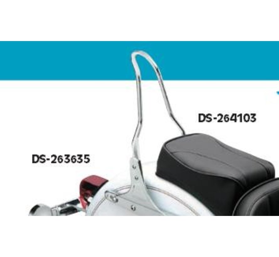 sissybar Round Tapered Bars Taco Motos Amsterdam