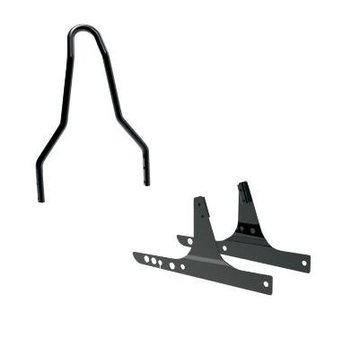 TC-Choppers sissybar Side plates for Round or Square black