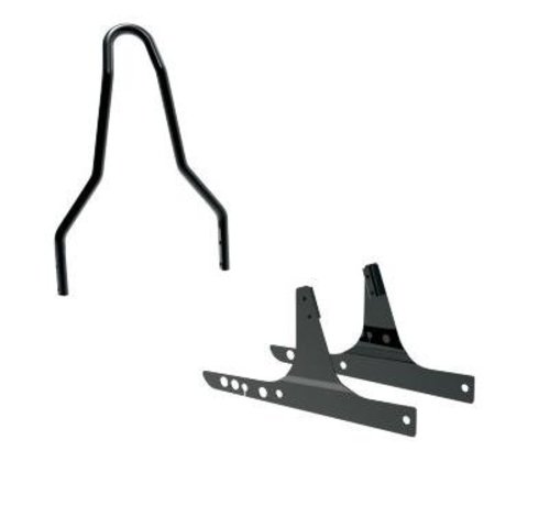 TC-Choppers sissybar Side plates for Round or Square black
