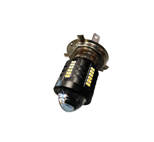 TC-Choppers LED H4 bulb Low beam yellow, High beam white  Fits: >  all H4 replacement bulb