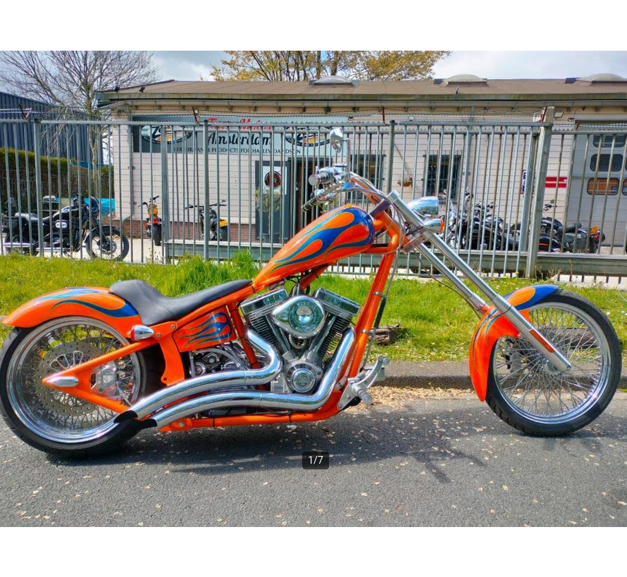 Harley Davidson Custom build motorfiets, 2002 1450cc - Copy