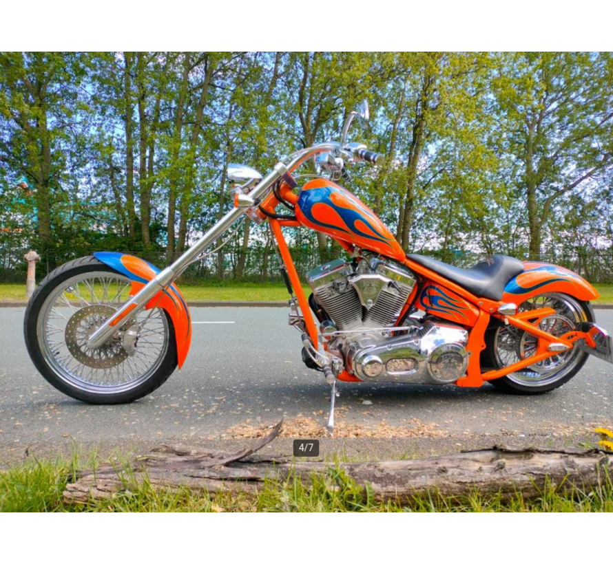 Harley Davidson Custom build motorfiets, 2002 1450cc - Copy