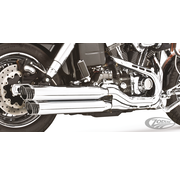Freedom Performance Exhaust FREEDOM PERFORMANCE RACING SERIES SLIP-ONS, E3 EV80 FLH/T95-98 Racing S/O's pitch bl