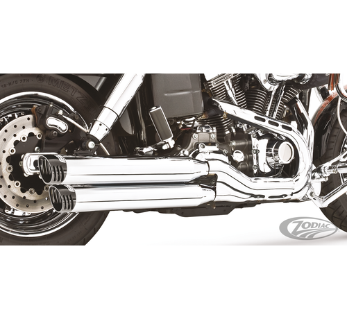 Freedom Performance Exhaust E4 Racing S/O's ST18-up CH/Bk Pre-assemb, Freedom Performance Exhaust