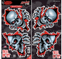 LETHAL THREAT "BIKE TATTOOS" DESIGNS AND TANK DECALS, SKULL RIP SERIES STICKER BOMB
