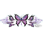 LETHAL THREAT "BIKE TATTOOS" DESIGNS AND TANK DECALS, Tribal Butterfly 2.634X8.207