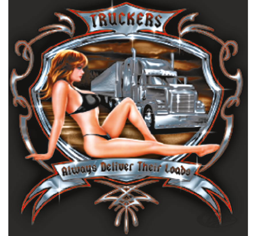 LETHAL THREAT "BIKE TATTOOS" DESIGNS AND TANK DECALS, TRUCKERS DELIVER 6"X5,75"