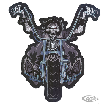 Lethal Threat Decals LETHAL THREAT EMBROIDERED PATCHES, Death Rider Patch 12"x11"