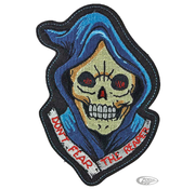 Lethal Threat Decals LETHAL THREAT EMBROIDERED PATCHES, REAPER HEAD VINTAGE SERIES PATCH 4IN X 5