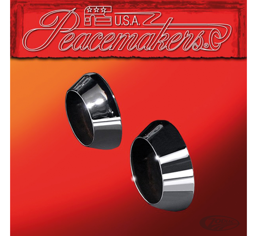 <p>The adjustable National Cycle Peacemaker exhausts are obsolete now but for those who have them we still have some end caps available.</p>