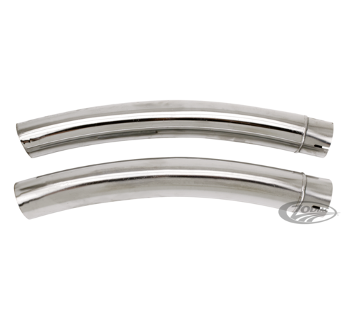 Freedom Performance Exhaust These Quiet Baffles are originally designed for Freedom Performance Sharp Curve Radius exhausts produced before 2013, but are great for those making their own exhaust systems too. In fact these are curved mufflers with installed low-restriction low noise