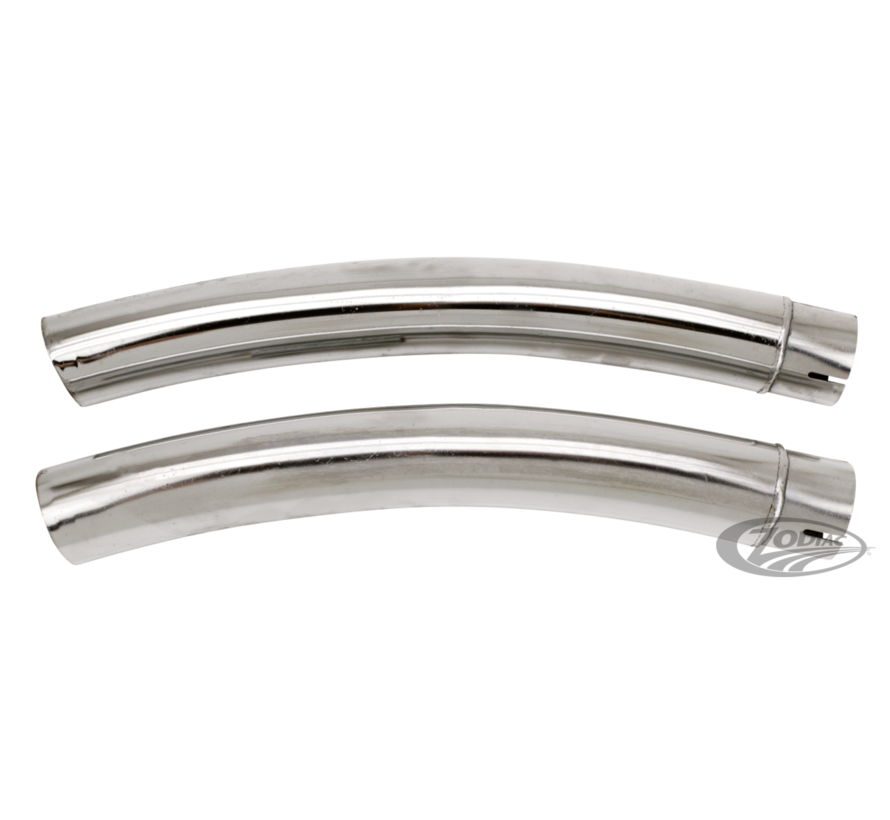 These Quiet Baffles are originally designed for Freedom Performance Sharp Curve Radius exhausts produced before 2013, but are great for those making their own exhaust systems too. In fact these are curved mufflers with installed low-restriction low noise