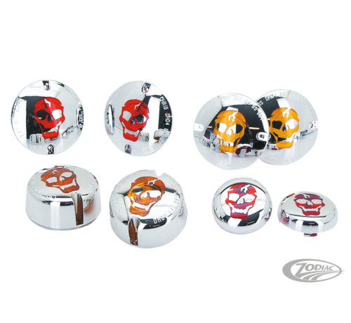 <p>These custom turn signal lenses are sold in sets of 2 for front and/or rear applications. Most lens kits are available in Red, Amber, Smoke or Clear. <strong><br> <br> Pop-up style</strong><br> Lenses are 60&nbsp;mm (2.36") in diameter and are clicked