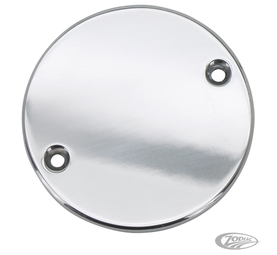 <p>Made from .190° thick highly polished 6061-T6 aluminum and bright chrome plated to finish the work. Covers include 2 chrome flat head allen screws and gaskets.&nbsp;</p>