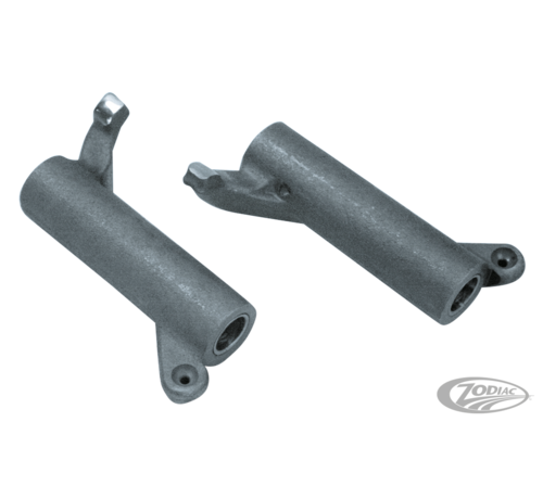 Zodiac (Genuine Zodiac Products) Replacement rocker arms for Evolution engines. These rocker arms are made to tight tolerances to meet or exceed OEM specifications. Fits Evolution Big Twin models from 1984 thru 1999, Twin Cam models 1999 to present and Sportster models from 1986 to prese