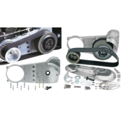 Rivera Primo PRIMO'S BRUTE-IV OPEN BELT DRIVE KIT, Billet 1-pc Motorplate FXR86-94 FLT90-98