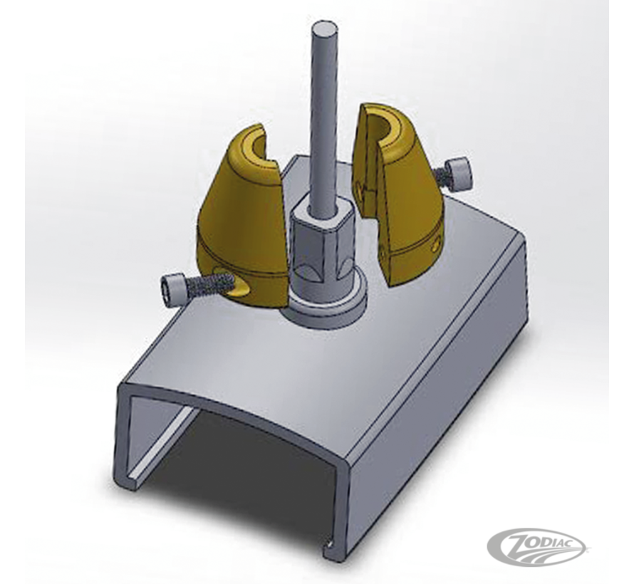 <p>The patented design "SpinTrue" wheel weights by Kibblewhite Precision Machining are made from high grade stainless steel with a chrome finish. Their design clamps to the nipple, rather than to the spoke and can be reused time after time. Weights split