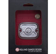 Roland Sands Design ROLAND SANDS DESIGNS MASTER CYLINDER CAPS, RSD FR M/C CAFE Chrome all96-03