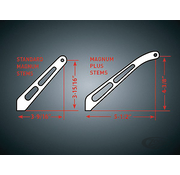 Kuryakyn REPLACEMENT PARTS FOR KÜRYAKYN MAGNUM MIRRORS, MAGNUM PLUS MIRROR, CONVEX, SM HEAD