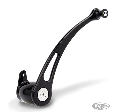 Arlen Ness <p>The ultimate in brake arms from Arlen Ness. The perfect match of course for Ness heel/toe shifter kits, but can also be used solitary. Carved from billet aluminum and chrome plated or black anodized. Deep Cut and Radius models are available in 1" (2.5&