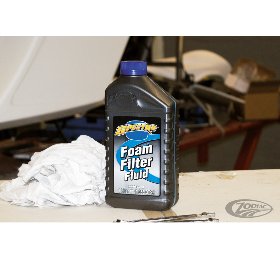 <p>Designed by racers for racers that know the difficulties of a quick and easy foam filter maintenance program, this pour-on fluid is thick enough to stay put and not drain to the bottom of the air box; yet it is also sticky enough to grab onto even the