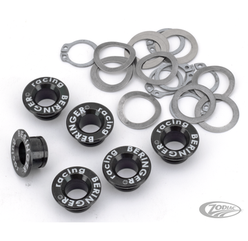 Beringer SAS SPECIAL PARTS, Set 6x Black disc buttons