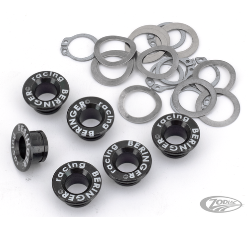 Beringer SAS SPECIAL PARTS, Set 6x Black disc buttons