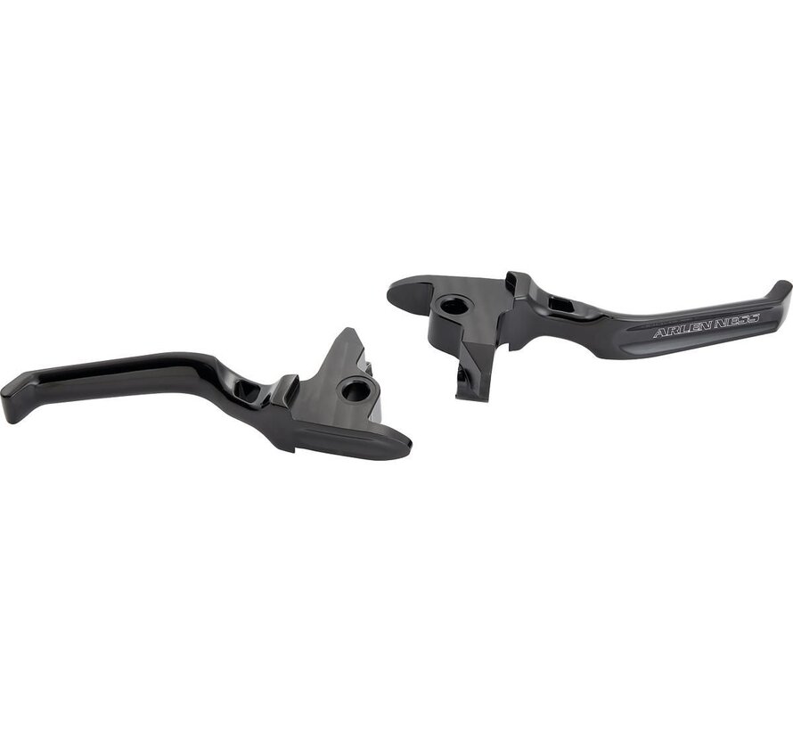 Method Hand Levers Black Anodized Cable Clutch 18-24 Softail