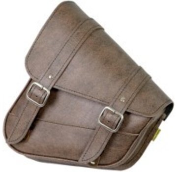 Willie + Max Luggage bags SWINGARM SADDLEBAG - Softail Brown