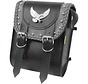 Bagage sissy bar tas grijs thunder studded