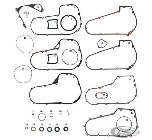 James gaskets and seals primary kit BT 79-06