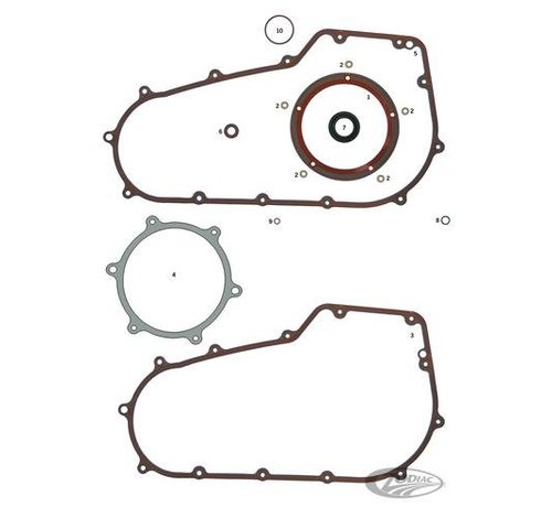 James gaskets and seals primary kit 2007 up