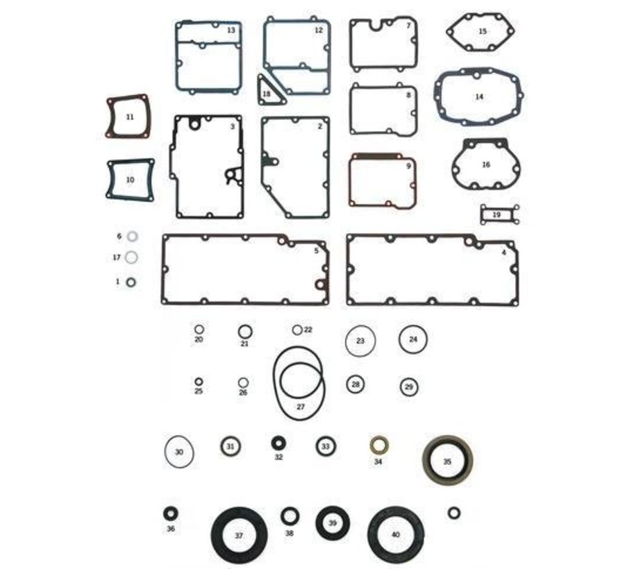 Getriebe Dichtung und Seal Kit BT 79-06