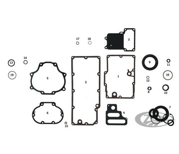 James Getriebe Dichtung und Seal Kit, BT 07-up