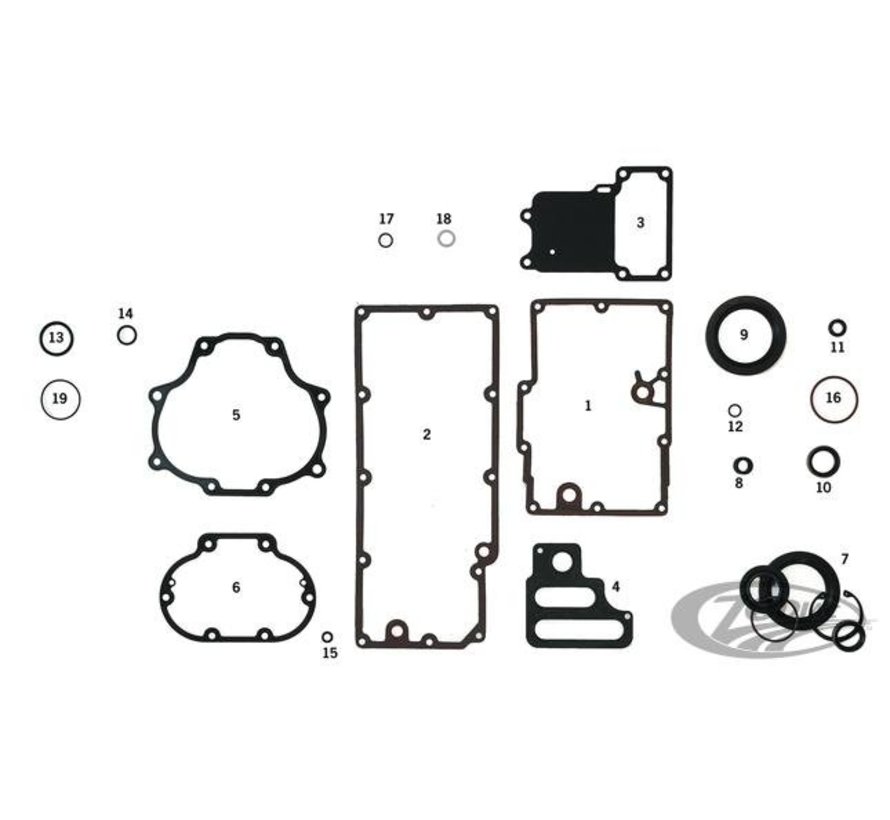 transmission gaskets and seals kit BT 07-up Fits:> 6 speed models 2007-up