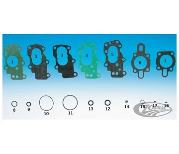 James gaskets and seals oil pump kit K or KH models from 1952 thru 1956 Sportster XL from 1957 to present