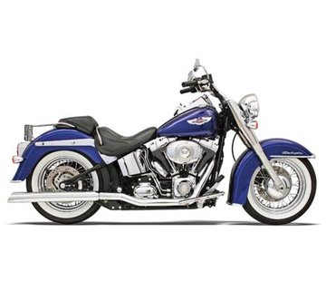 Bassani Power Curve True-Dual Crossover Krümmer - Softail 86-06