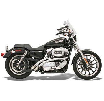 Bassani uitlaat Radiaal -Sweeper 86-03 Sportster XL