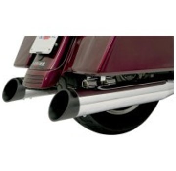 Bassani exhaust ENDCAP 4 inch Quick Change Muffler Series Black Slash