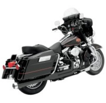 Bassani exhaust HEAT SHIELDS BLACK FLH 2-1 ROAD RAGE 2-INTO-1 SYSTEMS