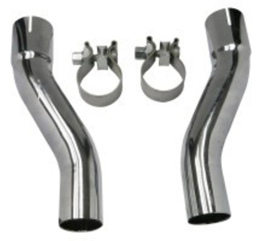 Harley uitlaat ADAPTER KIT TRI-GLIDE