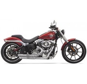 Bassani Pro-Street Outs giro para Softail Breakout y Rocker