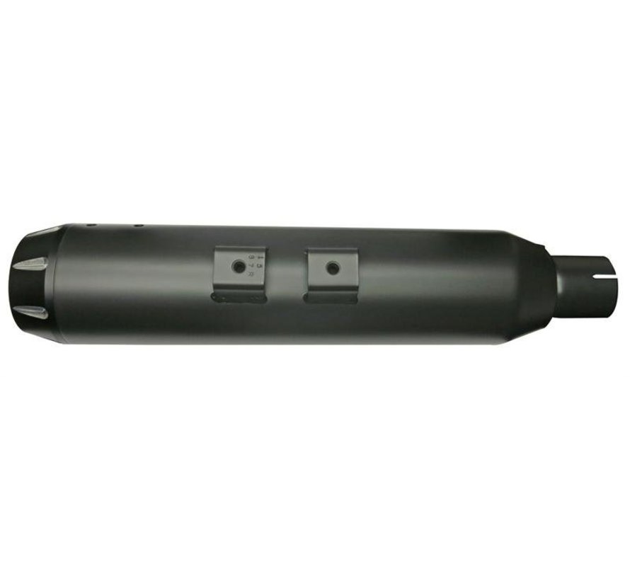 black Round Can Muffler -HD Street 500/750