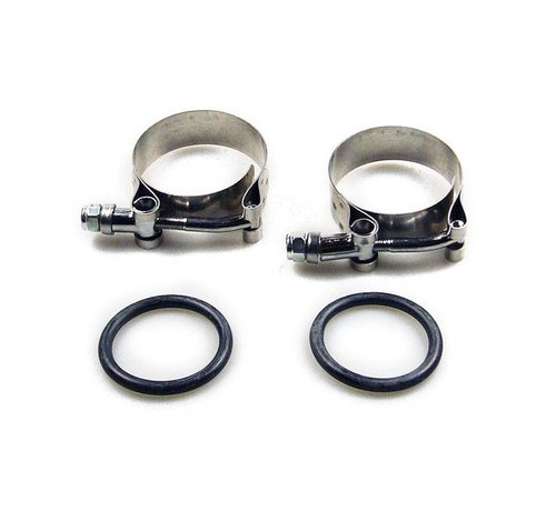 MCS  Carburetor INTAKE CLAMPS O-RING TYPE ; 57-78 XL; 55-E78 Bigtwins