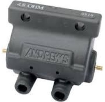 Andrews Ignition Coil - 4.8 Ohm Fits: > 65-E78 B.T. with points ignition