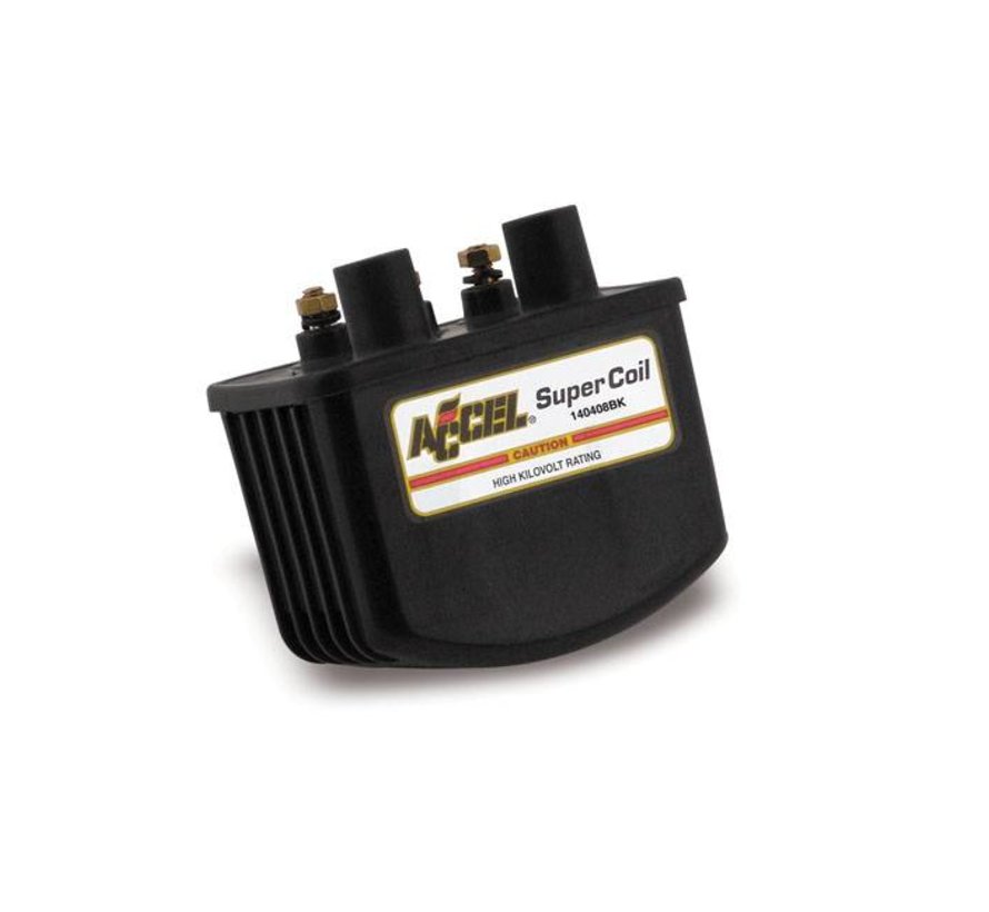 ignition single fire coil SUPER Yellow/Black/Chrome Taco Motos