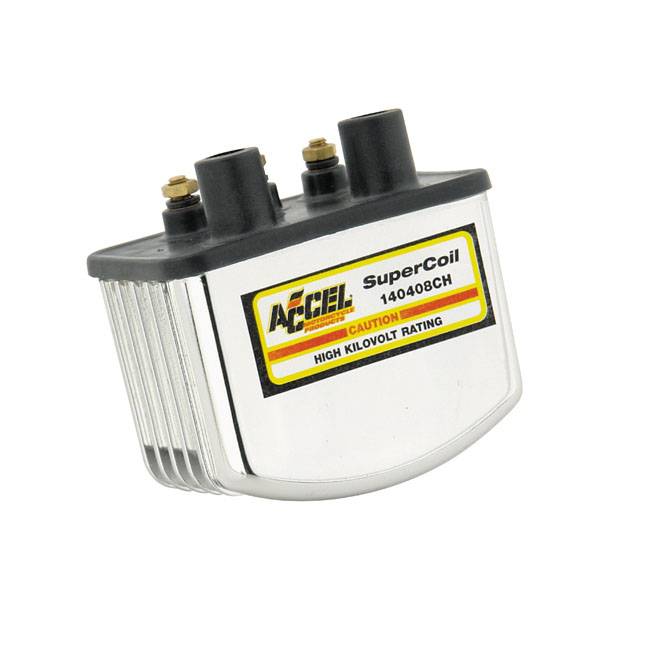 ignition single fire coil SUPER Yellow/Black/Chrome Taco Motos