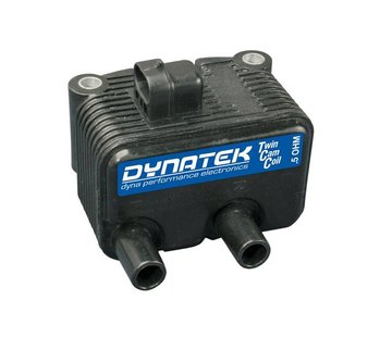 Dynatek OEM style coil. 0.5 ohm Fits: > 00-06 Softail; 99-05 Dyna; 02-06 FLT; 04-06 XL sportster