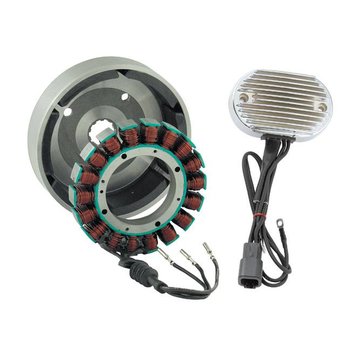 Accel charging alternator kit ; Fits:> 01-06 Softail; 04-05 Dyna